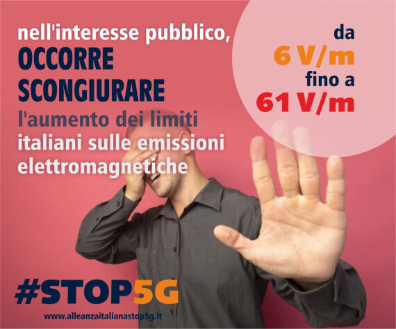 #STOP5G ULTIME URGENTI INFO – Passo parola
