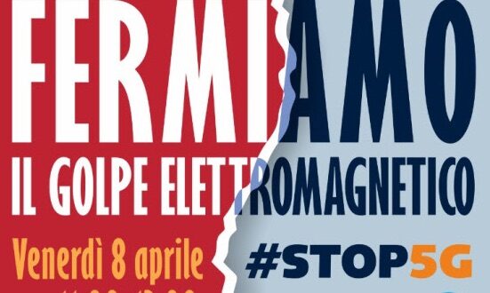 #STOP5G Sit-in Venerdì 8 Aprile 2022 – passo parola